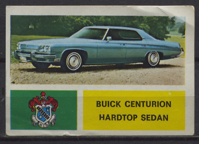 Buick Centurion Hardtop Sedan Vintage Dutch Trading Card No.32