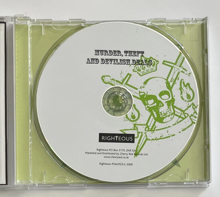 Theme Time Music Murder, Theft and Devilish Deals Folk Blues Cd Album NM / Ex - Изображение 4 из 4