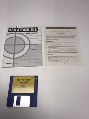 VTG Amiga Commodore 688 Attack Sub Game | eBay
