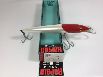 Vintage Normark Rapala Magnum Floating 18cm RH Neu incl. Box Made in Finnland