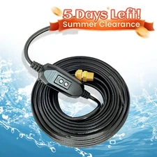 MAXKOSKO Heating Cable That Heats Water Pipes from Inside The Pipe 120V--30% off