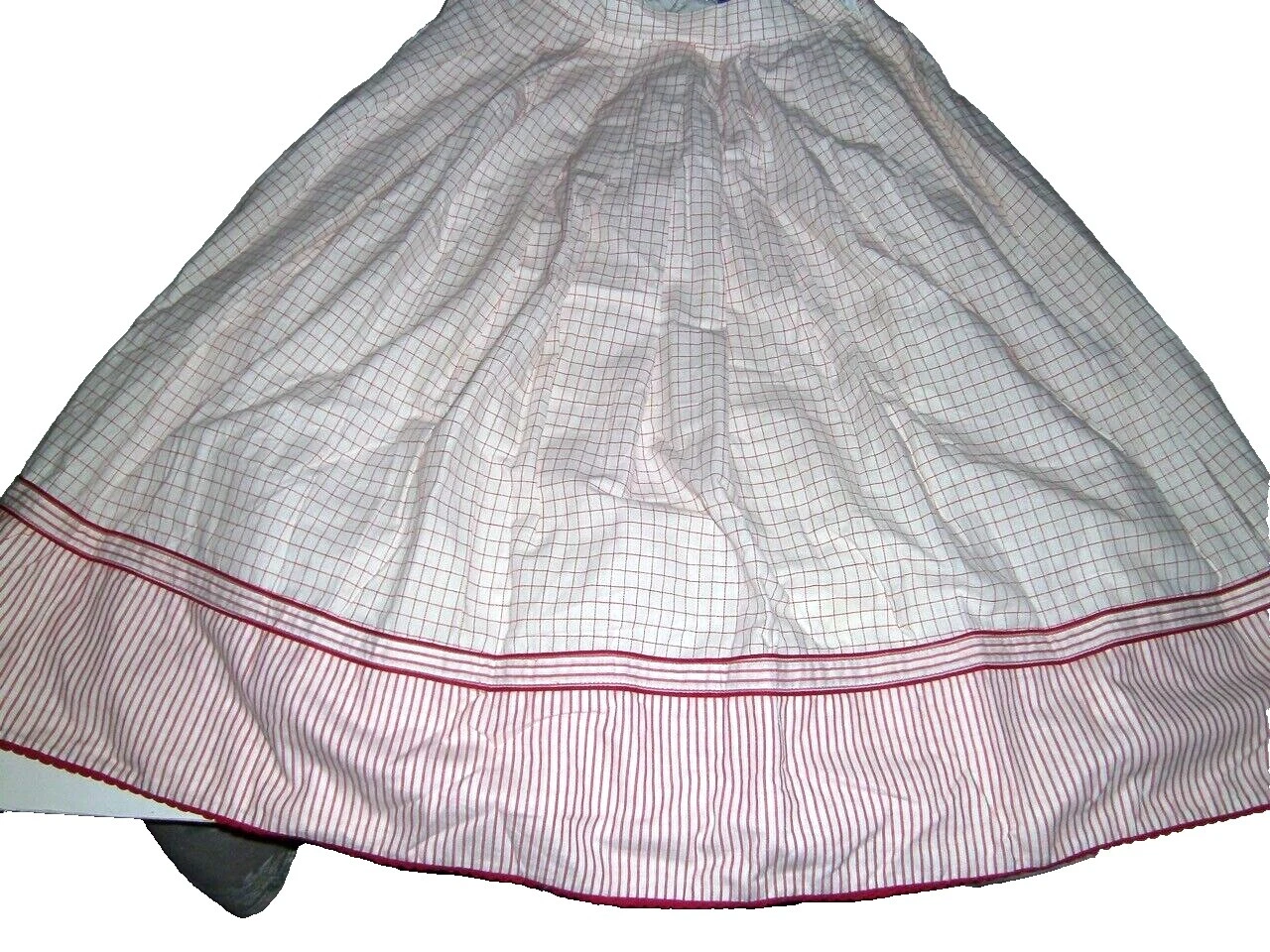 Faldas Vintage de campesino/étnico Blanco para Mujeres