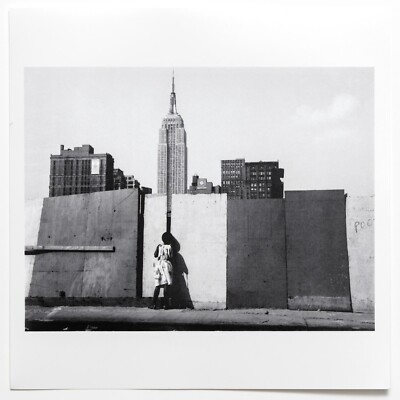 SIGNED Raymond Depardon Print - New York City, 1981. Rare