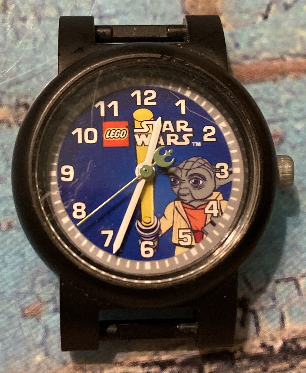 LEGO Kids STAR WARS YODA Buildable Watch Face Part *needs Battery