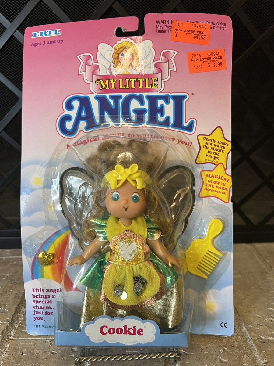Vintage NIB My Little Angel Doll “Cookie” Glitter Wings Charm Ertl