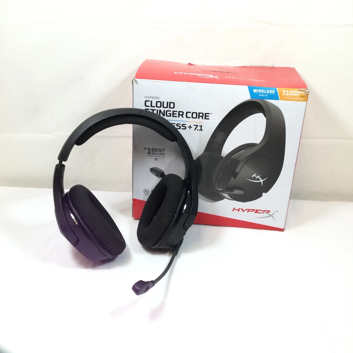 Auriculares gaming inalámbricos HyperX Cloud Stinger Core + 7.1