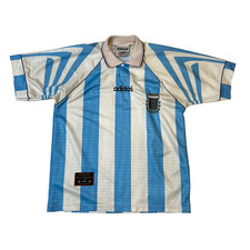 Vintage Adidas Argentina 1994 Home Jersey Shirt AFA Sz 2 - Made in Argentina