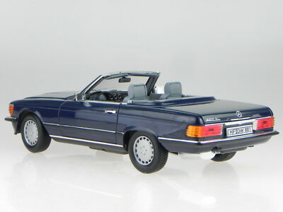 NOREV 1986 Mercedes Benz 300SL Blue Grey LE of 1000pcs 1:18 183466