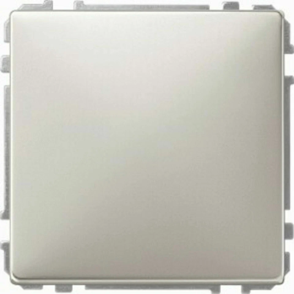 Merten System Fläche Blindabdeckung Artec edelstahl 391946 Blindplatte Verschluß