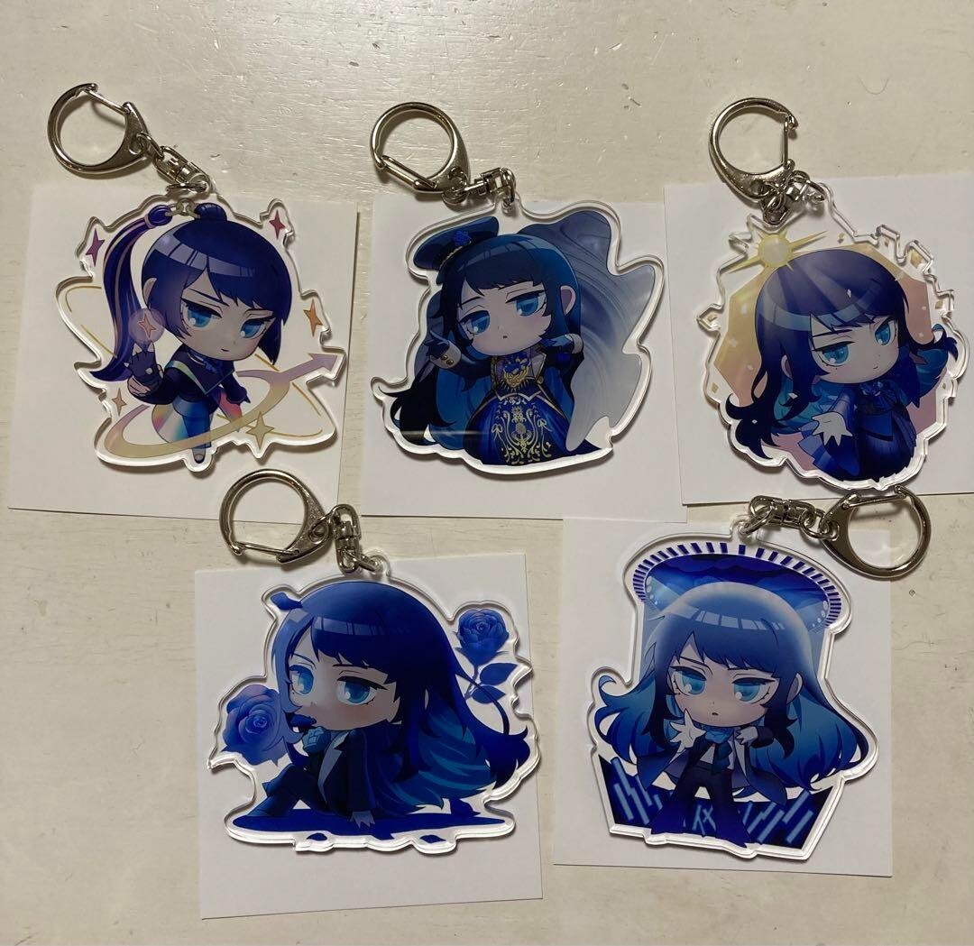 Ado Acrylic Key Chain set of 5 New | eBay