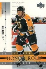 #56 Joe Thornton Boston Bruins 2002-03 Upper Deck Honor Roll Hockey  Card