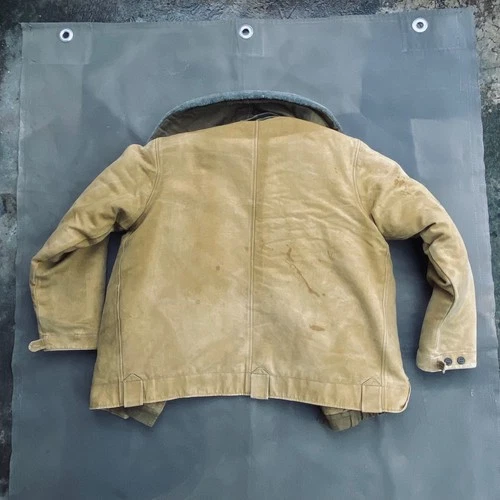 Vintage rare 80s ussr siviet army military tanker winter fufaika jacket  image 8