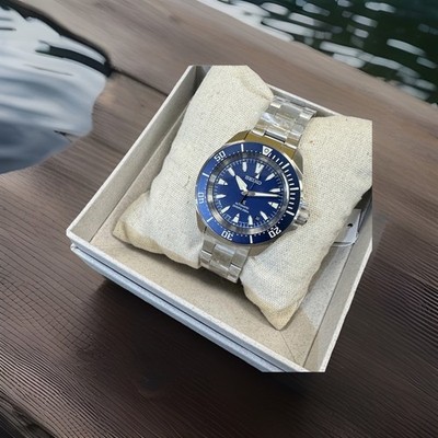 Seiko Prospex Sea Samurai Diver Blue Dial Stainless Steel Watch