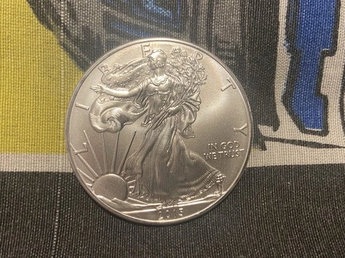 2015 US American Silver Eagle Coin 1 Troy Oz .999 Fine Silver Uncirculated