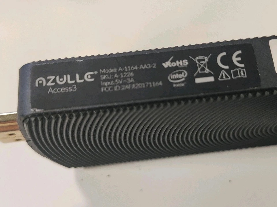 Azulle Access3 Mini PC Stick –, 4GB RAM, HDMI, Wi-Fi – Needs OS - Image 3 of 4