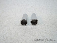 IMASAF Chromblenden 2x NEU für Endtopf Mercedes Benz W108 / W109 / W111 / W113