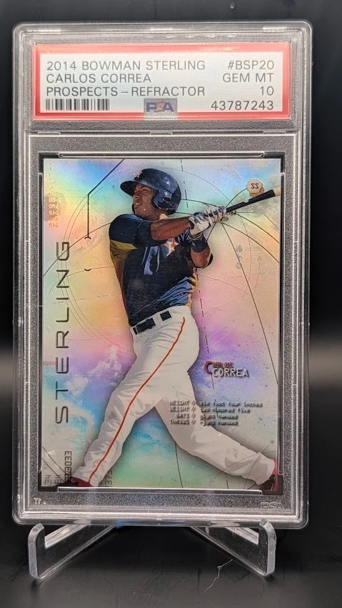 Bowman Carlos Correa Baseball Sports Trading Cards & Accessories
