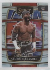 2022 Panini Select WWE Concourse Silver Prizm Cedric Alexander #25 1dl2