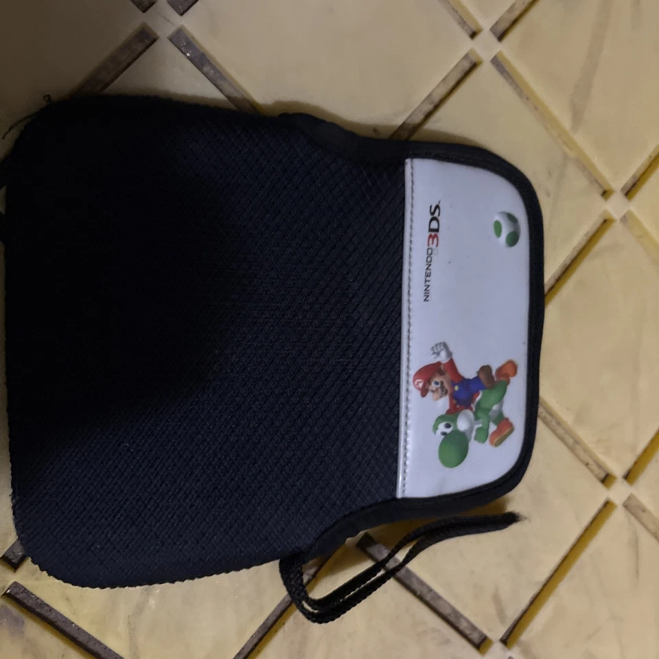 Nintendo 3DS Super Mario Yoshi Estuche de Transporte Suave DS Lite DSi Bolsa de Viaje Foto 3 de 3