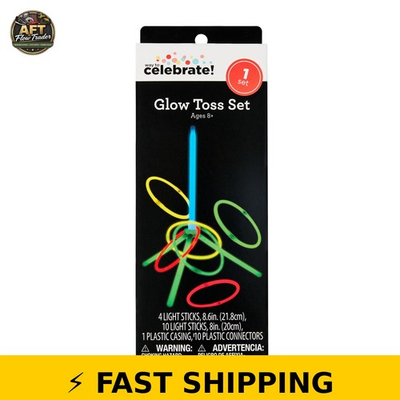 #ad Way To Celebrate Multicolor Glow Toss Game Set $21.99
