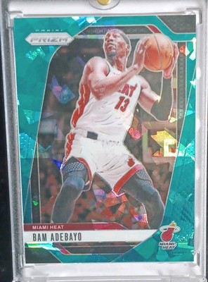 Panini 2024-25 Prizm Bam Adebayo #97 Miami Heat Teal Prizm Parallel /225