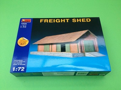 1:72 MINIART 72029  Freight Shed - Frachtschuppen - RARITÄT!