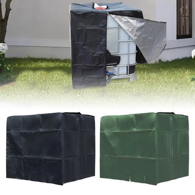 1000L IBC Container Abdeckung Regenwassertank UV-Schutz Folienhaube Hülle Haube