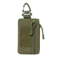 Small Bag Zipper Waist Pouch Card Holder Men Coin Purse For Shopping Traveling