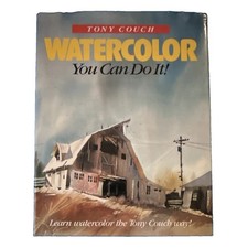Watercolor Painting Art Instruction Book Buildings Architecture by Tony Couch