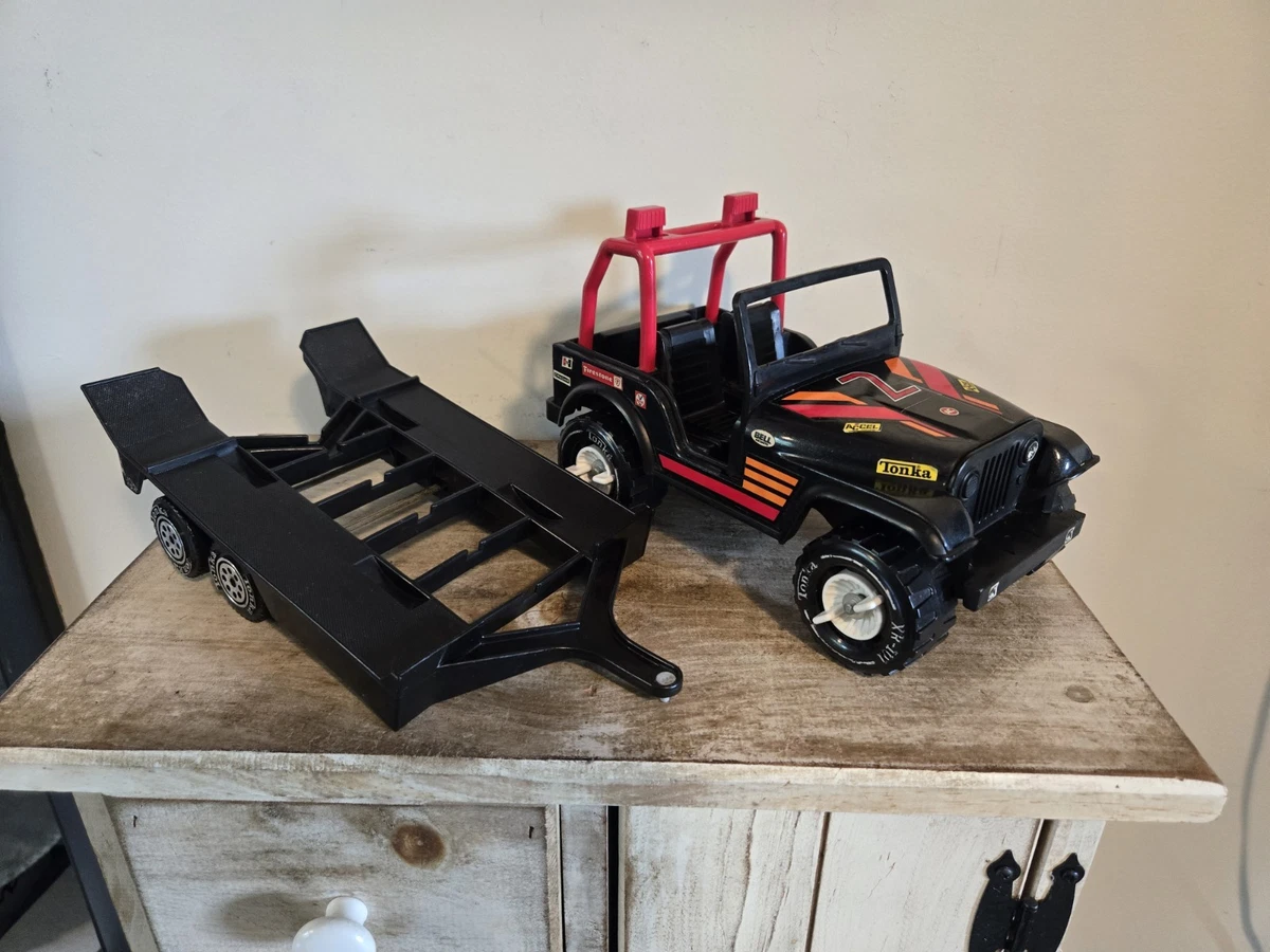 Tonka Jeep Black Vintage Manufacture Diecast Cars, Trucks & Vans