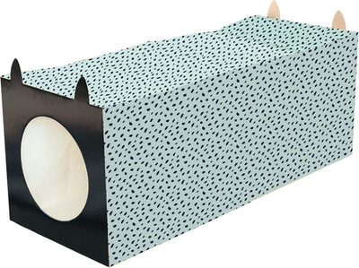 Paper Bag Scratchers for Cats, Blue Paper Bag Tunnel Scratcher