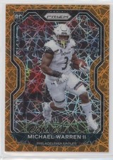 2020 Panini Prizm Rookie Lazer Prizm Michael Warren II #345 6k8
