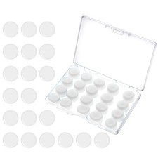 20 Pcs Silicone Ear Plugs for Sleeping, Soft Moldable Silicone Earplugs for S...