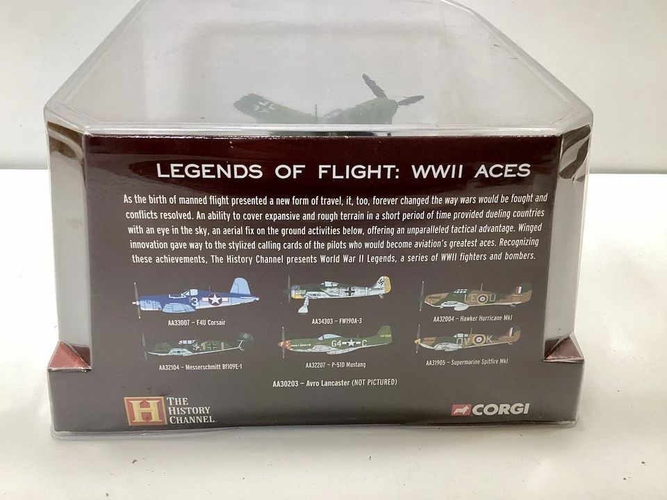 Corgi Legends Messerschmitt Bf 109E-1 Die Cast 1:72 - Image 4 of 4