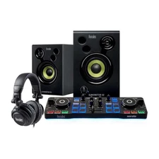 Hercules DJStarter Kit with DJControl Starlight, DJMonitor 32, HDP DJ M40.& More