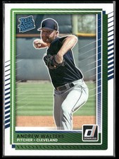 Andrew Walters 2025 Donruss #78 RC Cleveland Guardians