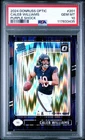 2024 Donruss Optic Caleb Williams RC Rookie #201 Purple Shock PSA 10 Gem Mint