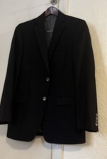 New Calvin Klein 2btn Black Blazer Sportcoat 36 R Reg