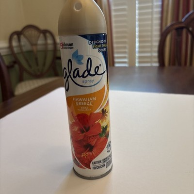 Discontinued Glade Spray Hawaiian Breeze NEW HTF Discontinued Scent