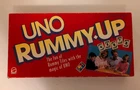Vintage Uno Rummy Up Mattel 1993 Tile Board Game 100% Complete