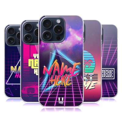 CUSTOM CUSTOMIZED PERSONALIZED 80'S GRAPHICS BACK CASE FOR APPLE iPHONE PHONES
