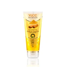 VLCC Ayurveda Skin Brightening Haldi Chandan Face Wash For All Skin Types 100ml