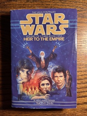 Star Wars Heir To The Empire by Timothy Zahn (Bantam, 1991, HC) 1st Printing 