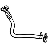Walker Abgasrohr Auspuff Passend FüR Toyota Land Cruiser _J7_ 2.4 TD