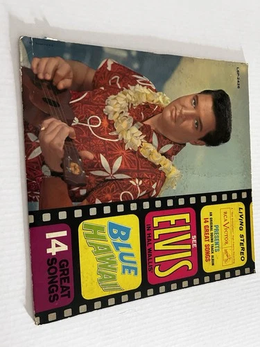 Elvis Presley Blue Hawaii LP Soundtrack 1961 MONO LPM 2426 RCA Victor