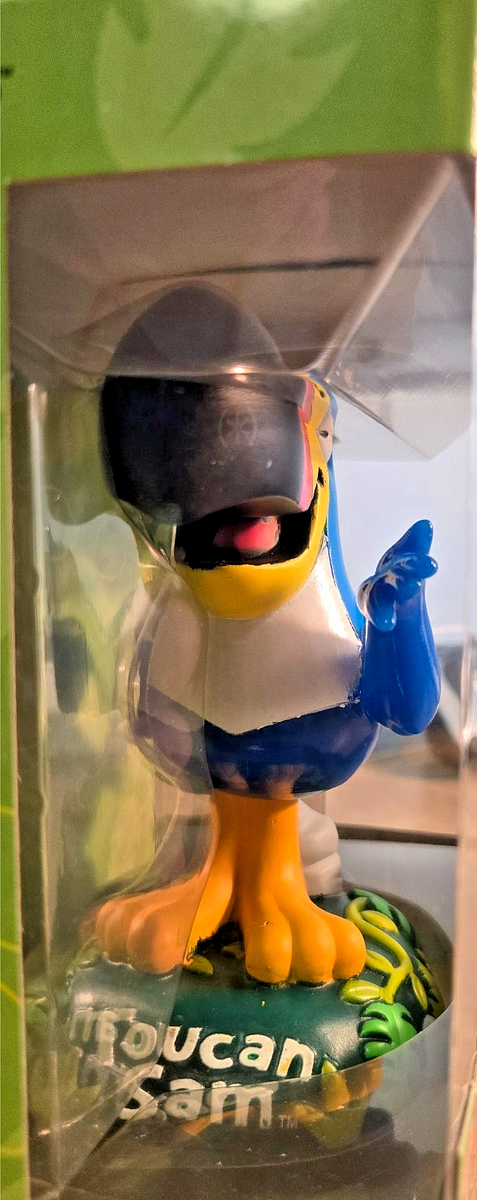 NEW TOUCAN SAM Funko Wacky Wobbler Bobblehead Kellogg's Fruit