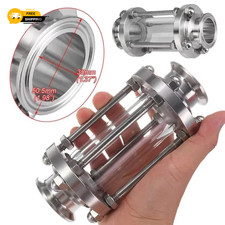 1.5" Stainless Steel, Tri Clamp, Sight Glass, Brewery, Hygienic, Diary, Food