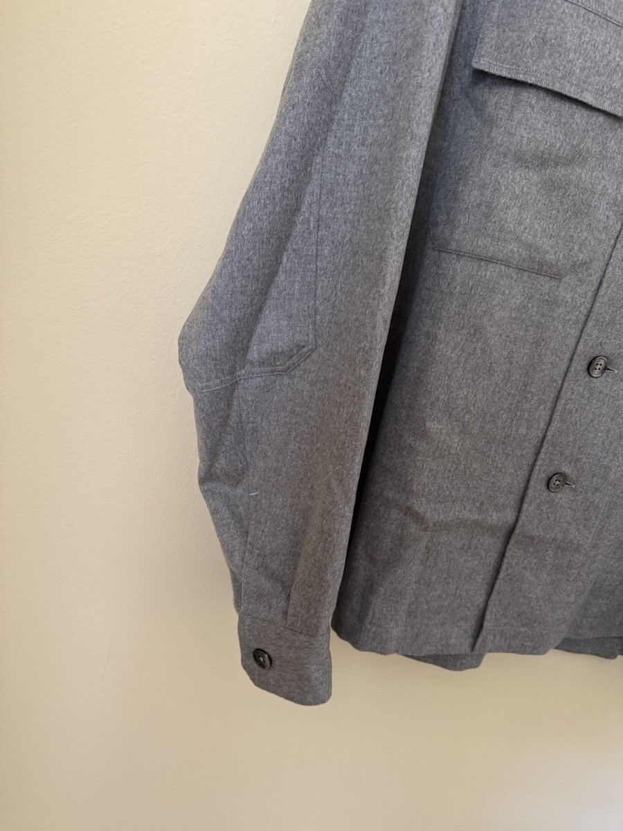 Ermenegildo Zegna Oasi Cashmere Alba Overshirt Button Up Shirt