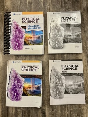 Apologia Exploring Creation with Physical Science 4th Ed Text+Guide+Test+Notebk