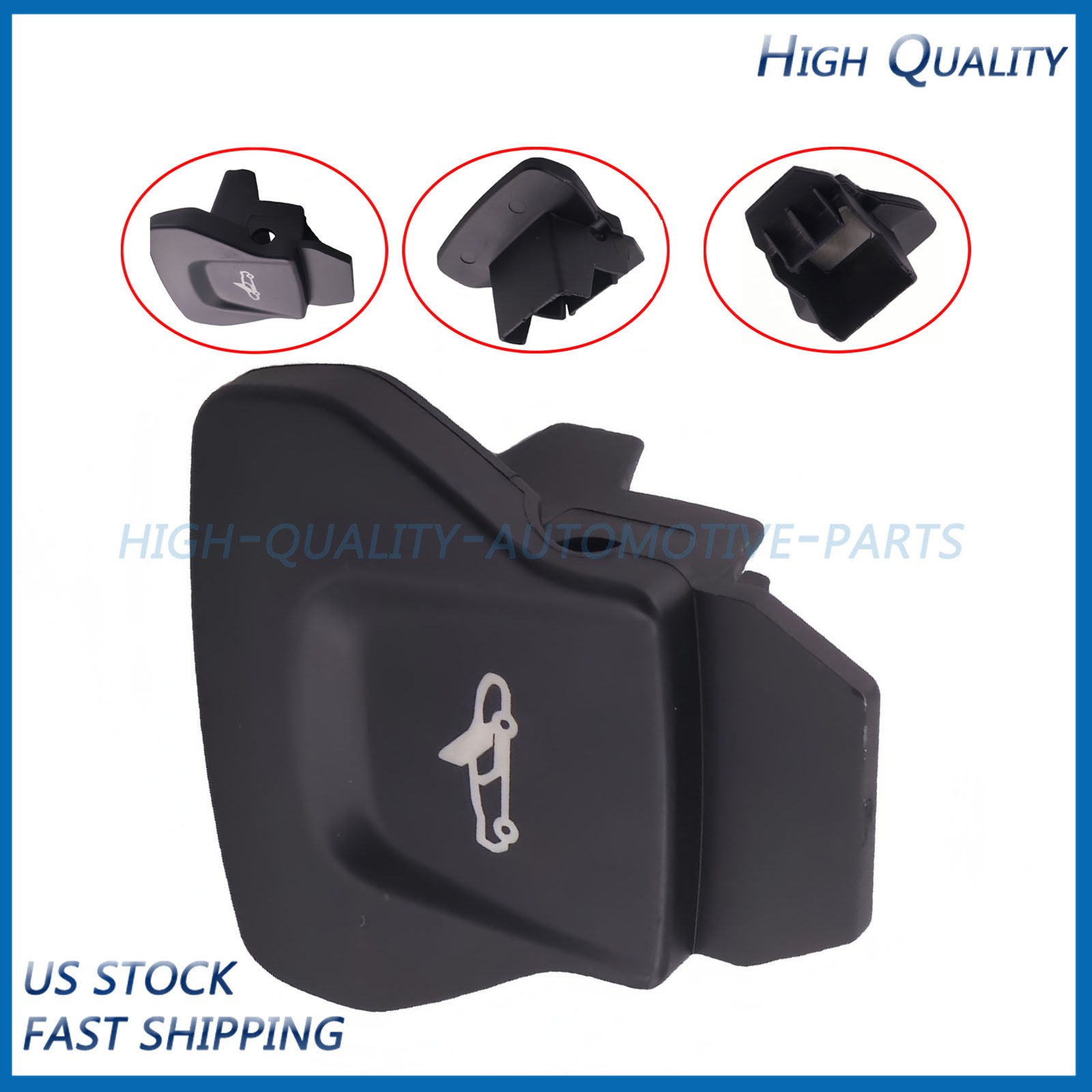 New 13M0434CP Black Right Side Door Control Switch Button fit McLaren 570S 600LT